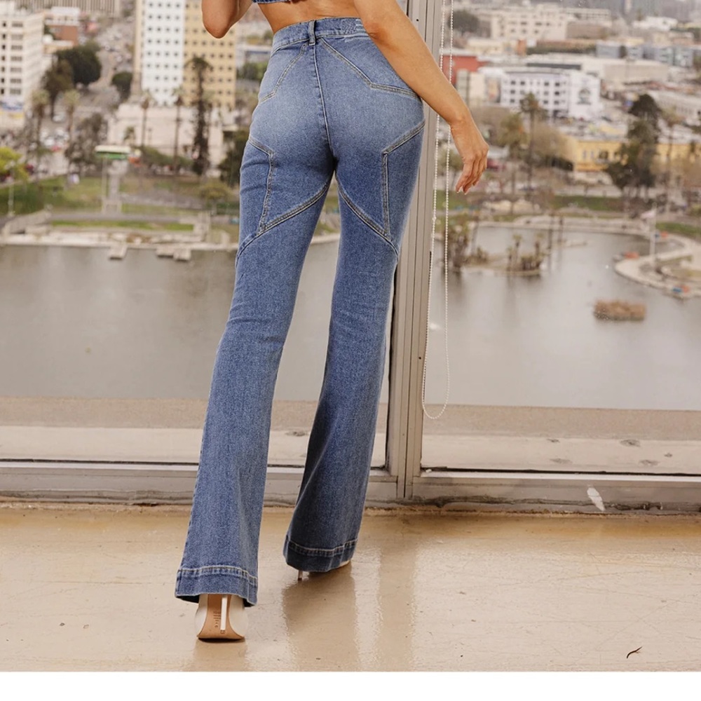 Star flare jeans new with tags